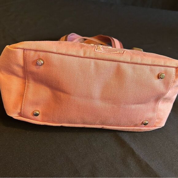 Yves Saint Laurent Light Pink Canvas Shoulder Bag Great Condition - Picture 7 of 10